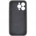 Чехол Silicone Case Full Camera Protective (AA) для Apple iPhone 15 Pro Max (6.7") (Серый / Dark Gray) в магазине vchehle.ua