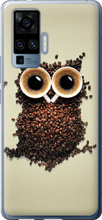 

Чохол Сова з кави на Vivo X50 Pro 1685535