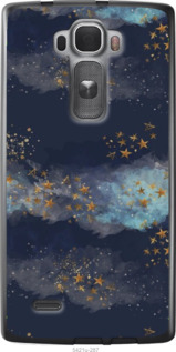 

Чохол Ночь золотые звезды для LG G Flex2 1406071