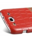 Купити Шкіряна накладка Melkco Mix and Match на Samsung i9300 Galaxy S3 (Red Croco / Vintaage Brown) на vchehle.ua