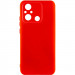 Чехол Silicone Cover Lakshmi Full Camera (AA) для Xiaomi Redmi 12C / Poco C55 (Красный / Red)