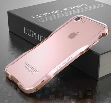 

Металевий бампер Luphie Razon для iPhone 7 (4.7'') (Rose Gold) 53124