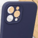 Замовити Чохол Silicone Case Full Camera Protective (AA) NO LOGO на Apple iPhone 12 Pro Max (6.7") (Темно-синій / Midnight blue) на vchehle.ua