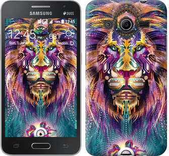 Чохол Люмінесцентний лев на Samsung Galaxy Core 2 G355