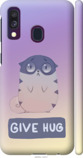 

Чохол Give Hug на Samsung Galaxy A40 2019 A405F 950293