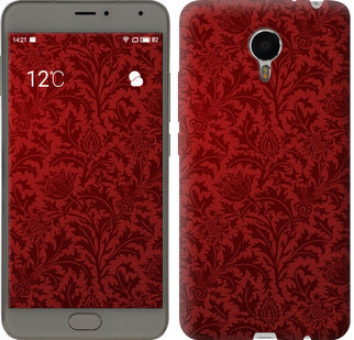 

Чехол Чехол цвета бордо для Meizu Metal 650005