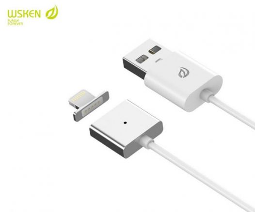 Магнитный кабель WSKEN X-cable Lightning для Apple iPhone 5/5s/5c/SE/6/6 Plus/6s/6s Plus /7/7 Plus