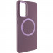 TPU чохол Bonbon Metal Style with Magnetic safe на Samsung Galaxy S21 FE (Бордовий / Plum)