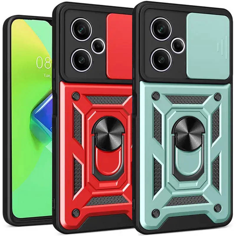 Ударопрочный чехол Camshield Serge Ring для Xiaomi Poco M6 Pro 5G
