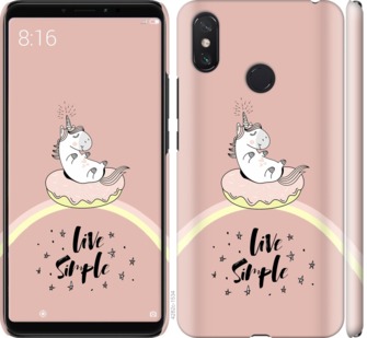 

Чехол Единорожка в пончике для Xiaomi Mi Max 3 719467