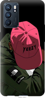 

Чехол logo de yeezy для Oppo Reno6 5G 1427781