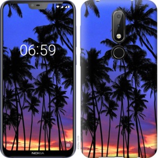 

Чехол Пальмы для Nokia 6.1 Plus 759389