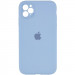 Чохол Silicone Case Square Full Camera Protective (AA) на Apple iPhone 11 Pro (5.8") (Блакитний / Lilac Blue)