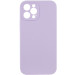 Чохол Silicone Case Full Camera Protective (AA) NO LOGO на Apple iPhone 12 Pro Max (6.7") (Бузковий / Lilac)