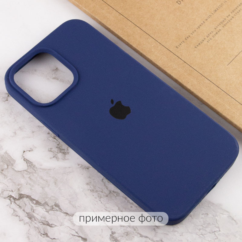 Купити Чохол Silicone Case Full Protective (AA) на Apple iPhone 16 Plus (6.7") (Синій / Deep navy) на vchehle.ua