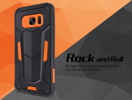 Фото TPU+PC чехол Nillkin Defender 2 для Samsung G935F Galaxy S7 Edge в магазине vchehle.ua