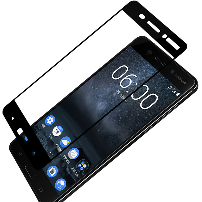 

Защитное цветное стекло Mocolo (CP+) на весь экран для Nokia 7 (Черный) 691364