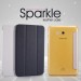 Кожаный чехол (книжка) Nillkin Sparkle Series для Samsung Galaxy Tab 3 Lite T110/T111