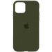 Чохол Silicone Case Full Protective (AA) на Apple iPhone 11 Pro (5.8") (Зелений / Dark Olive)