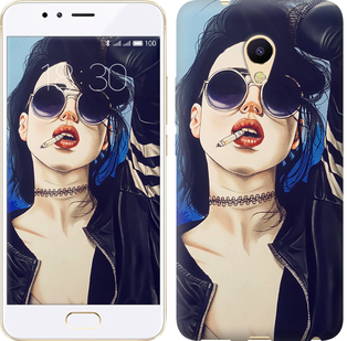 

Чохол Дівчина на стилі на Meizu M5s 643854