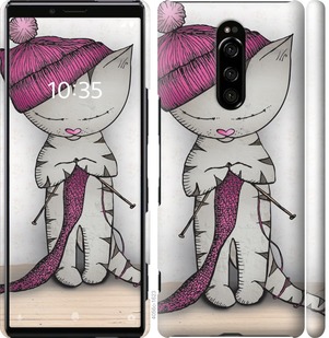 

Чохол Кішка рукодільниця на Sony Xperia 1 J9110 763413