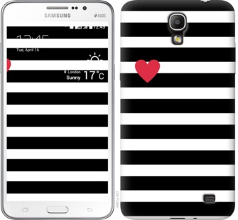 

Чехол Черно-белые полосы для Samsung Galaxy Mega 2 Duos G750 751760