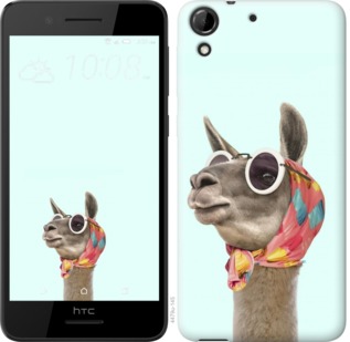 

Чехол Модная лама для HTC Desire 728G 753084