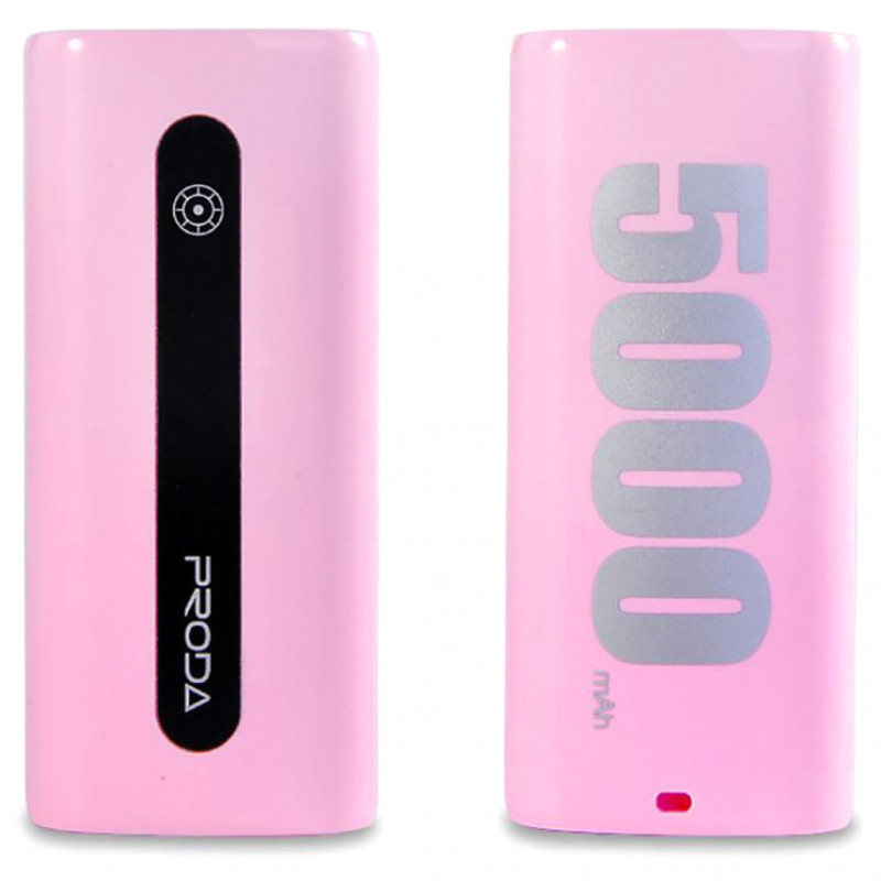 Портативное ЗУ Power Bank Remax Proda E5 / PPL-15 5000 mAh (Розовый)