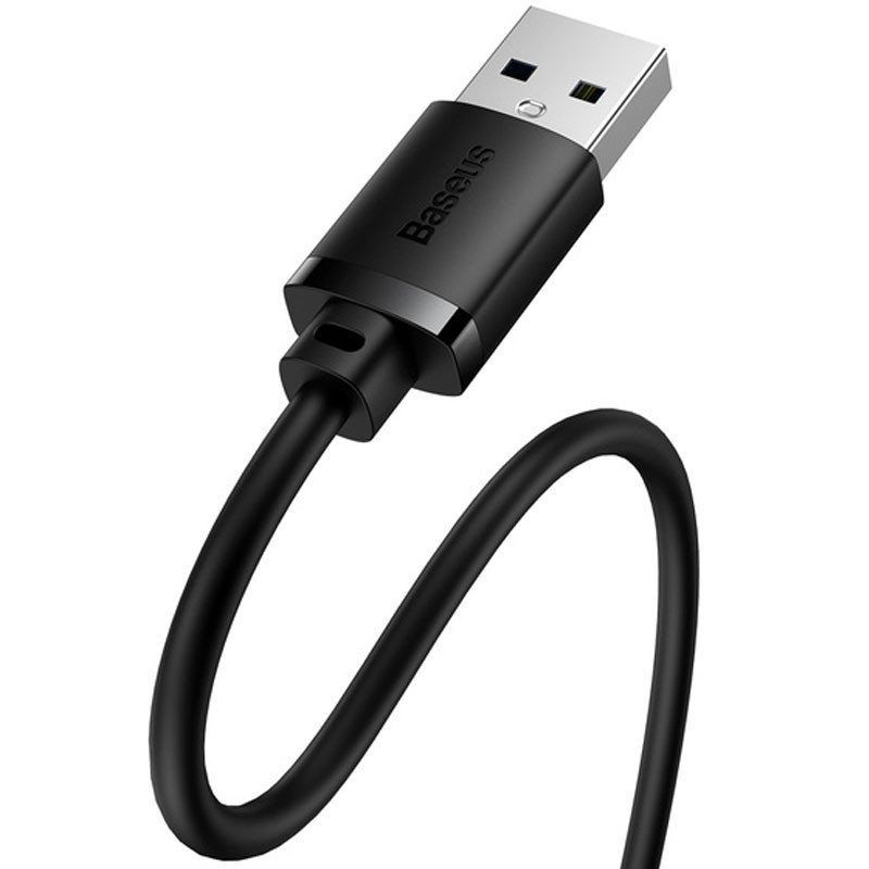 Фото Кабель-удлинитель Baseus AirJoy Series USB3.0 Extension Cable 5m Cluster (B00631103111-05) (Black) на vchehle.ua