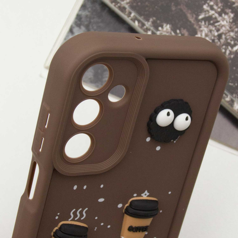 Фото Чохол TPU Toys Case на Samsung Galaxy A25 5G (Brown / Always Happy) в маназині vchehle.ua