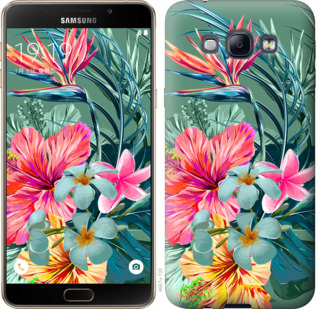 

Чехол Тропические цветы v1 для Samsung Galaxy A8 A8000 844833