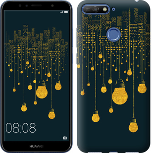 

Чохол Ілюстрація нічного міста на Huawei Y6 Prime 2018 671394