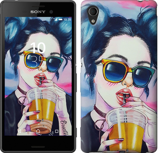 

Чехол Арт-девушка в очках для Sony Xperia M4 Aqua E2312 247115