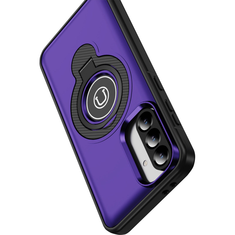 TPU+Textured PC Magnet для Samsung Galaxy A56 5G (Purple) в магазине vchehle.ua
