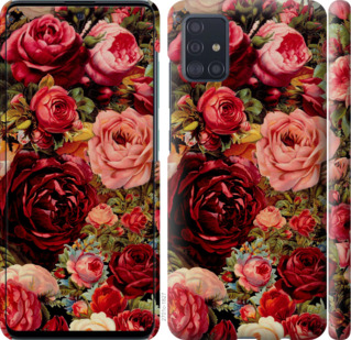 

Чохол Квітучі троянди на Samsung Galaxy A51 2020 A515F 874994