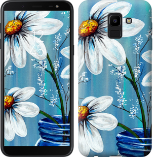 

Чехол Красивые арт-ромашки для Samsung Galaxy J6 2018 650376