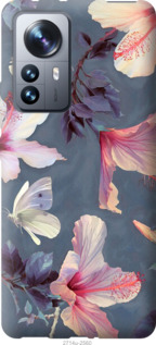 

Чехол Нарисованные цветы для Xiaomi 12 Pro 1381804
