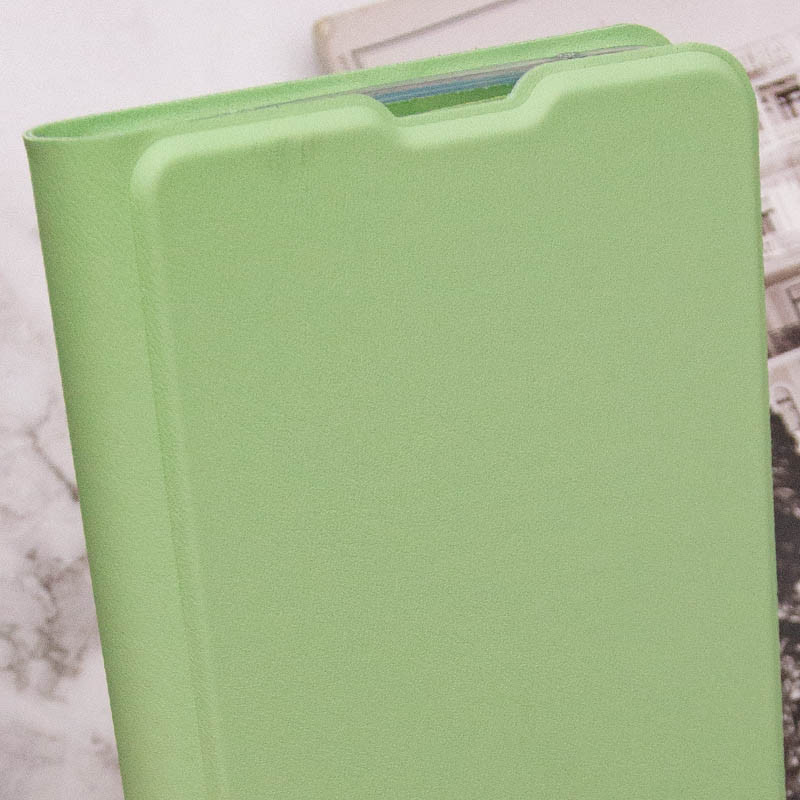 Замовити Шкіряний чохол-книжка GETMAN Elegant (PU) на Xiaomi Redmi 12 (М'ятний) на vchehle.ua