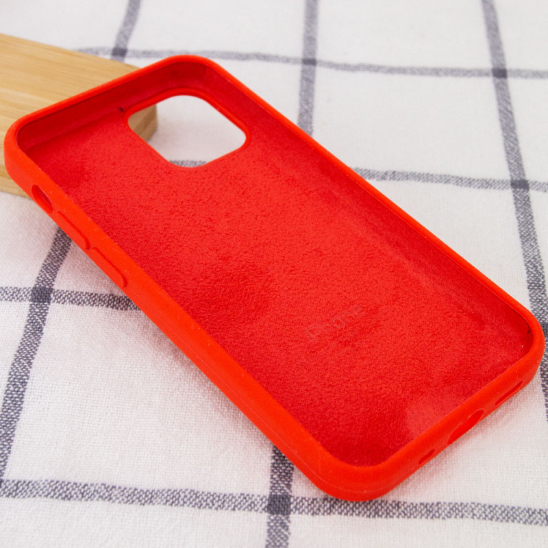 Фото Чехол Silicone Case Full Protective (AA) для Apple iPhone 13 mini (5.4") (Красный / Red) в магазине vchehle.ua