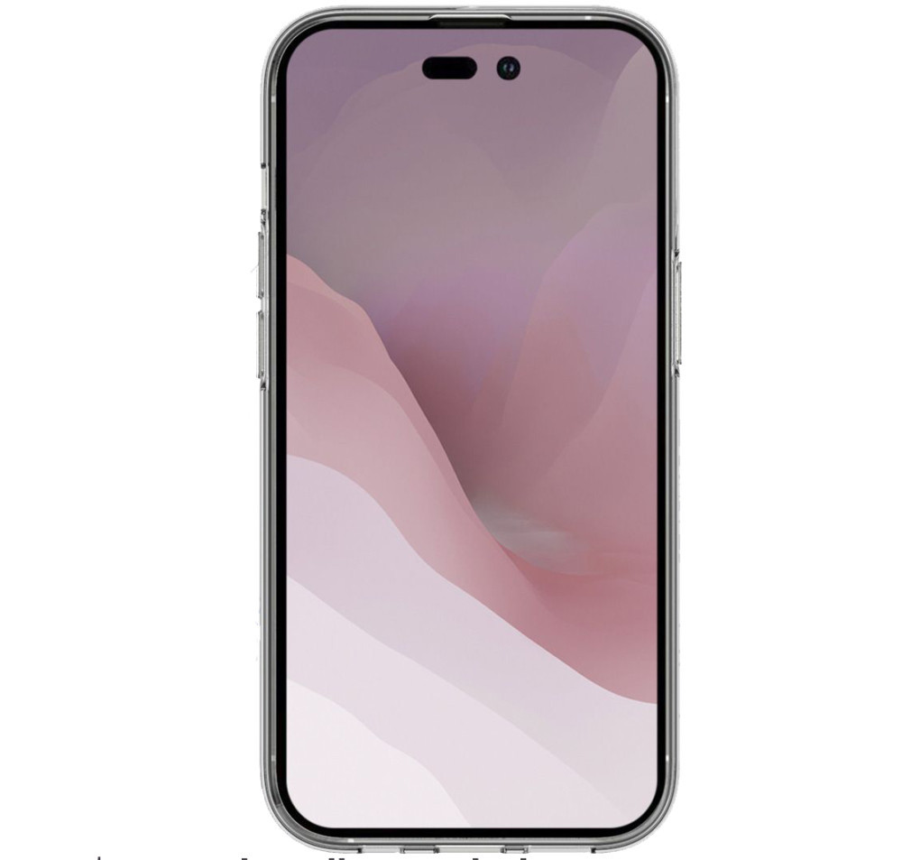 Фото TPU чехол Epic Transparent 1,0mm для Apple iPhone 14 Pro (6.1") (Бесцветный (прозрачный)) на vchehle.ua