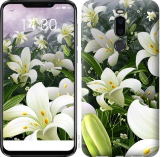 

Чехол Белые лилии для Meizu X8 762816