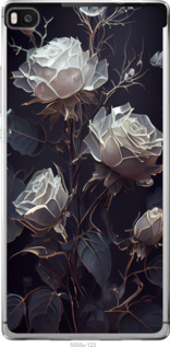Чохол Троянди 2 на Huawei Ascend P8
