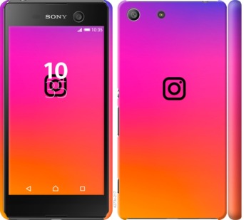 

Чехол Instagram для Sony Xperia M5 Dual 730867