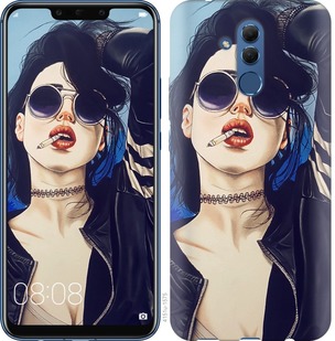

Чехол Девушка на стиле для Huawei Mate 20 Lite 670555