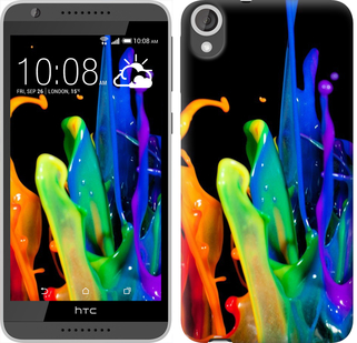 

Чохол бризки фарби на HTC Desire 820 381267