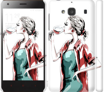 

Чохол Дівчина з келихом на Xiaomi Redmi 2 841665