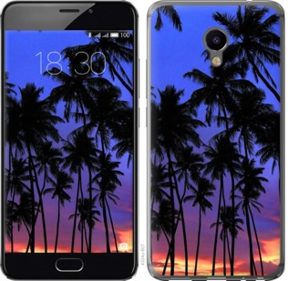 

Чехол Пальмы для Meizu M3e 759168