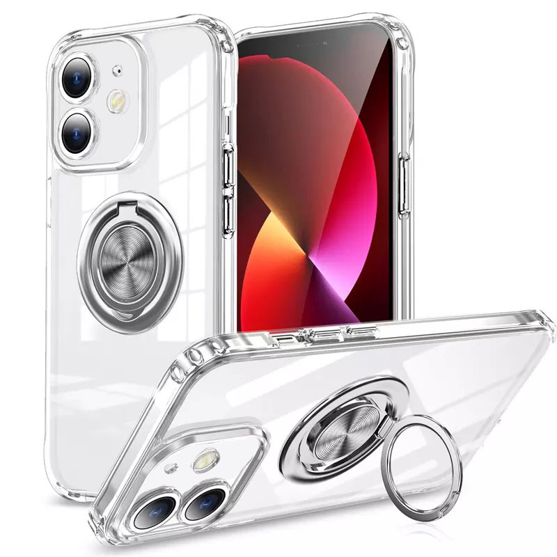 TPU+PC чехол Kickstand для Apple iPhone 11 (6.1")