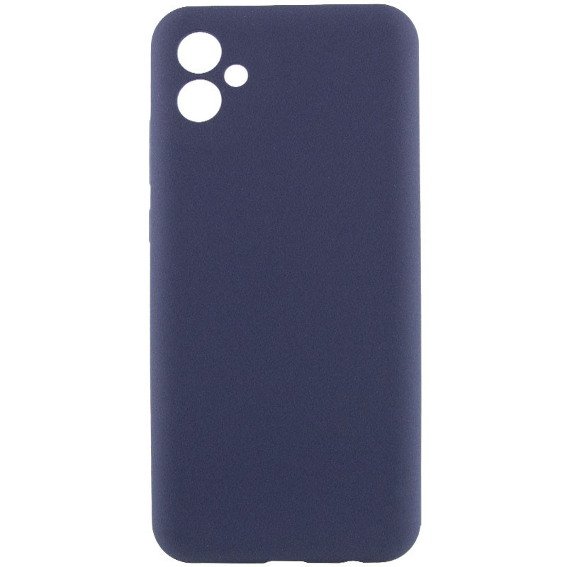 Чохол Silicone Cover Lakshmi Full Camera (AA) на Samsung Galaxy A05 (Синій / Midnight Blue)