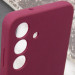 Фото Чохол Silicone Cover Lakshmi Full Camera (AAA) на Samsung Galaxy A15 4G/5G / M15 5G (Бордовий / Plum) на vchehle.ua